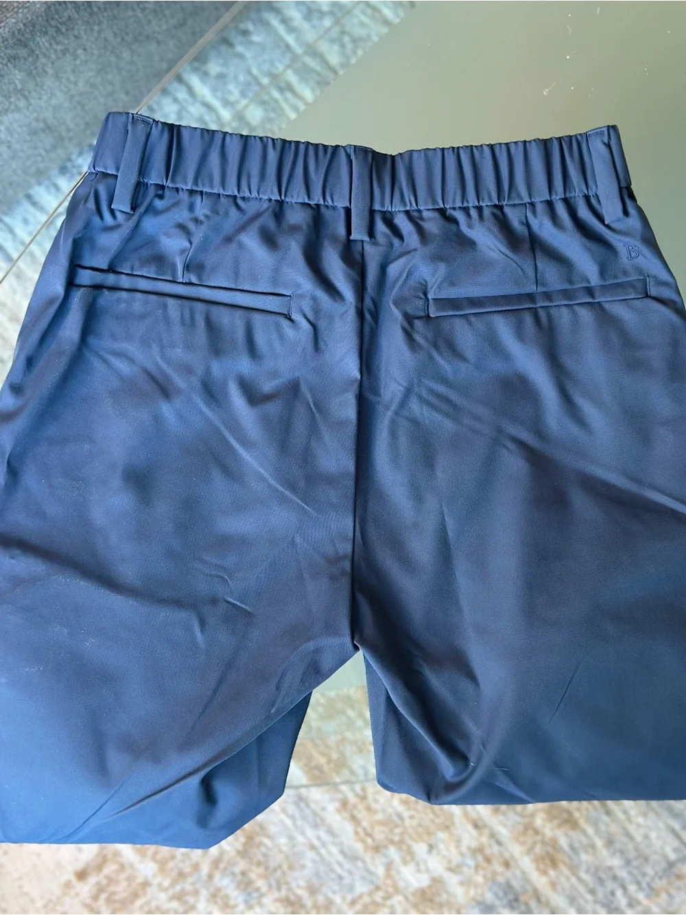 Banana Republic Commuter Flex Pant - Navy Blue